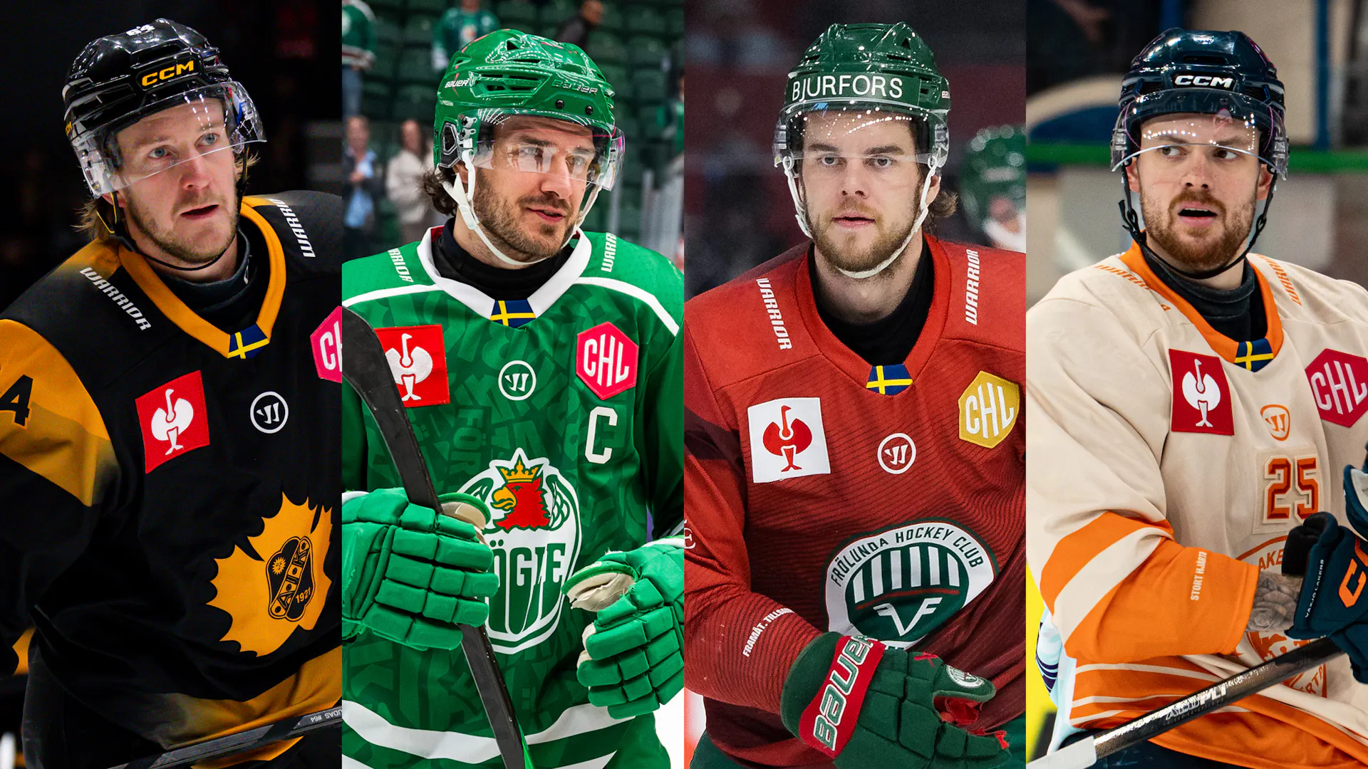 Dubbla SHL-möten i CHL-slutspelet!