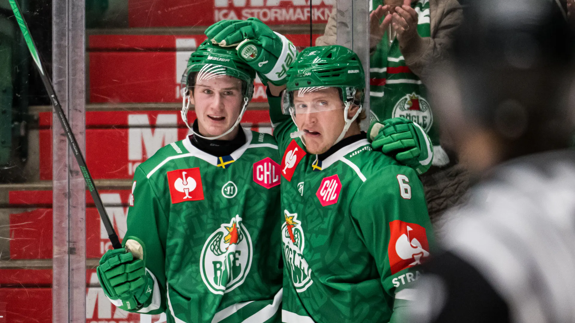 Rögle och Växjö vann på hemmaplan